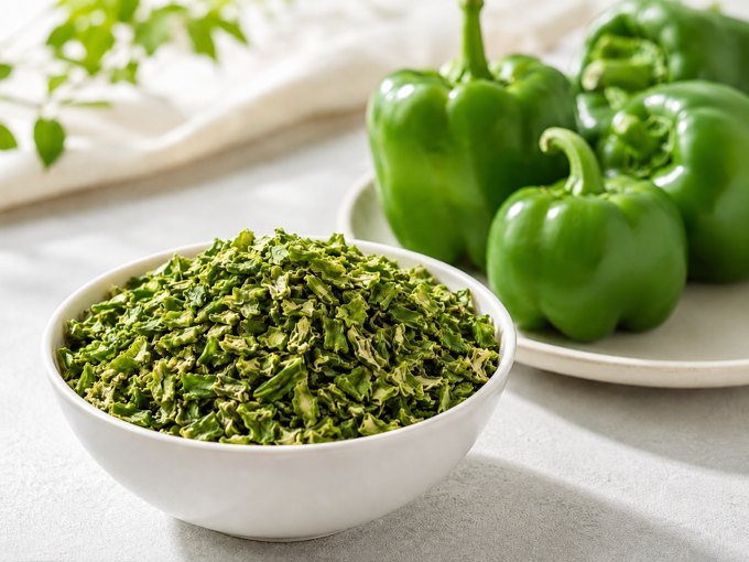 Green Bell Pepper Flakes