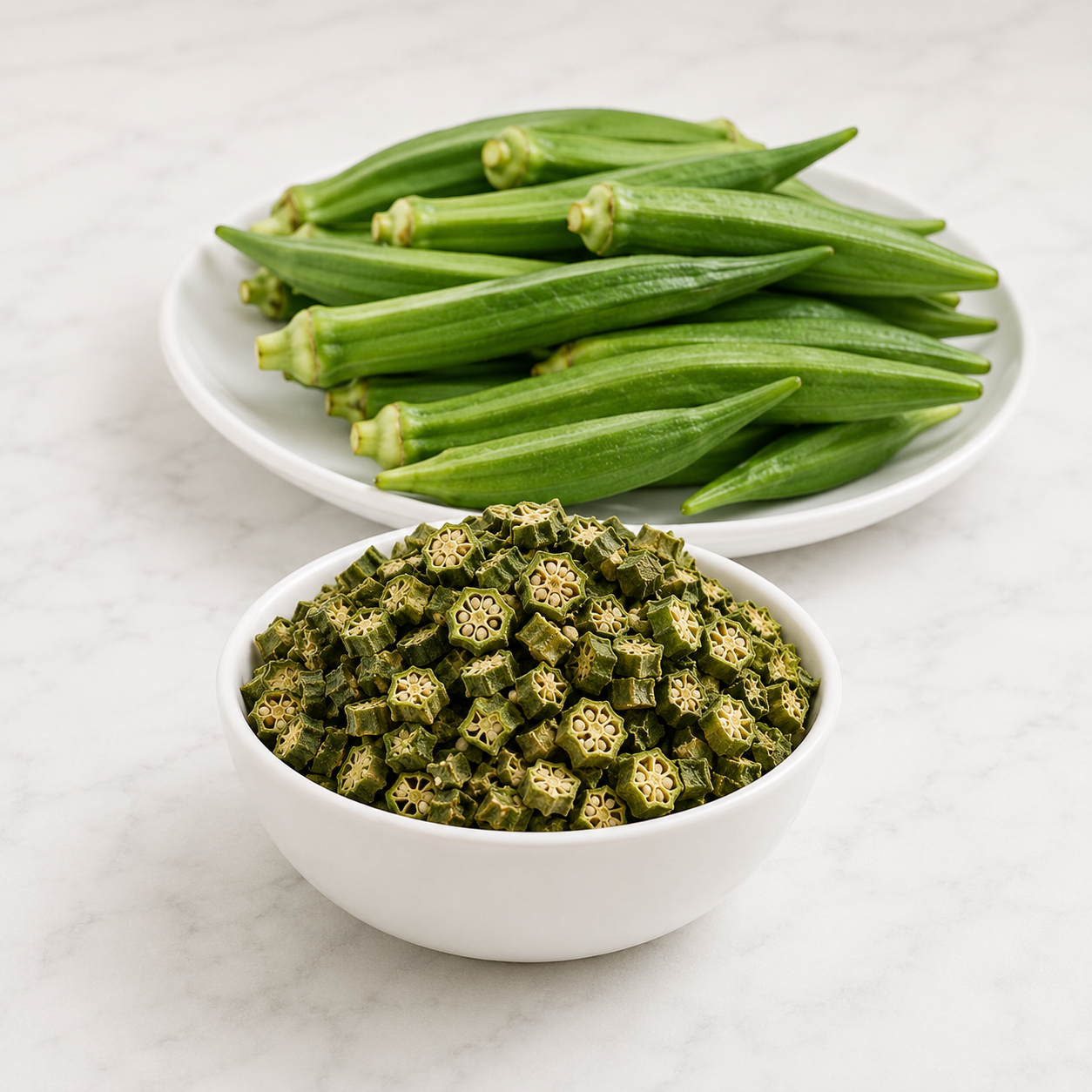 Okra Flakes